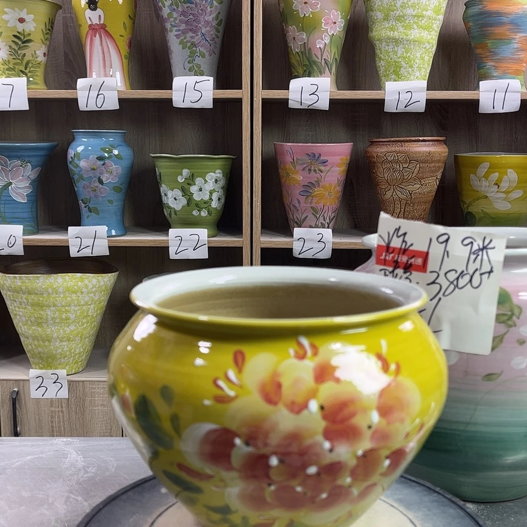 景德镇陶瓷花盆花盆