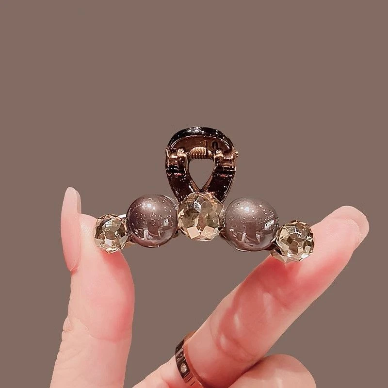 新款百搭气质抓夹女网红时尚半抓发夹刘海侧边夹发抓简约头饰