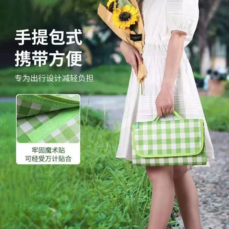 蛋巢垫帐篷折叠露营睡垫睡觉铝膜垫野餐垫防水加厚便携式地潮垫子