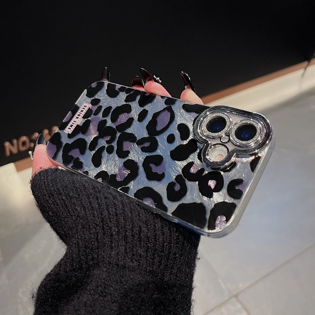 潮牌豹纹适用苹果16手机壳iPhone17promax苹果/华为/小米/荣耀