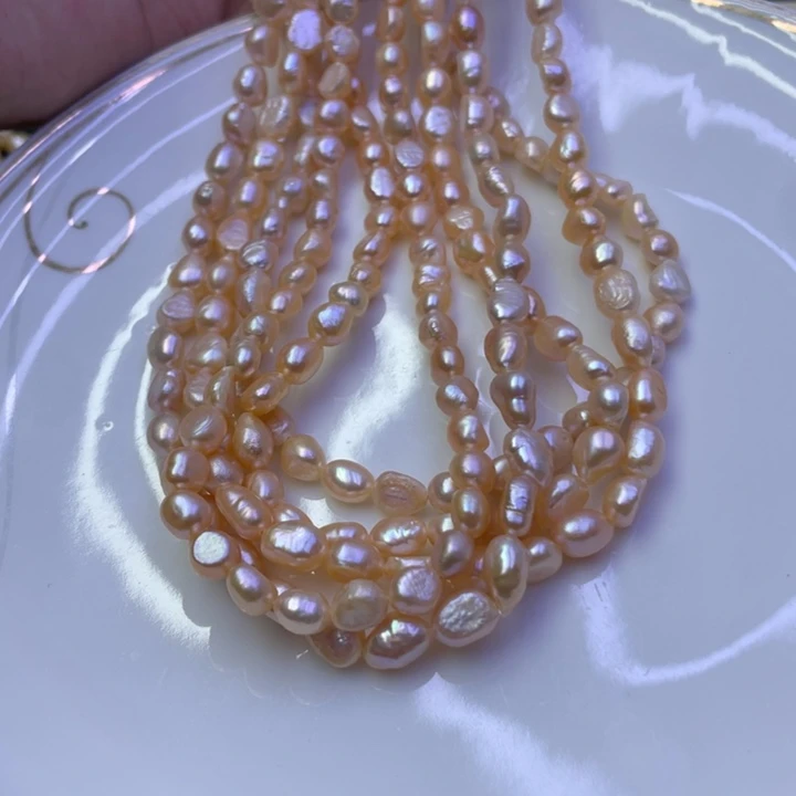 淡水珍珠颈饰合金