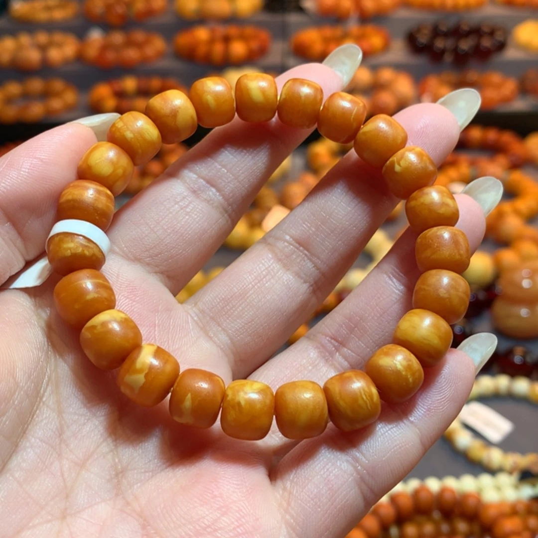 【闪购商品】手串蜜蜡未镶嵌戎*凯蜜蜡手串