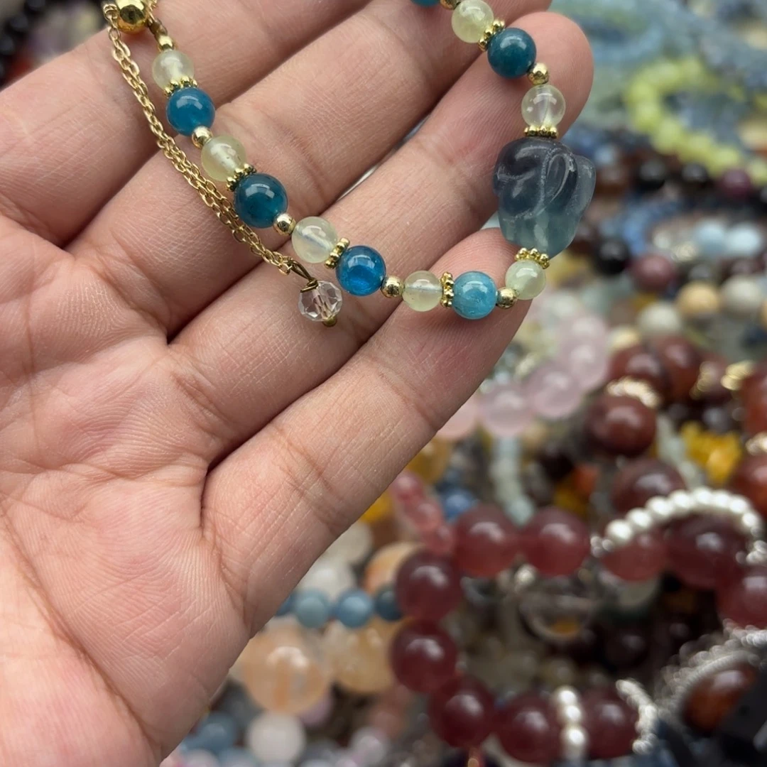 银S925镶嵌手链水晶