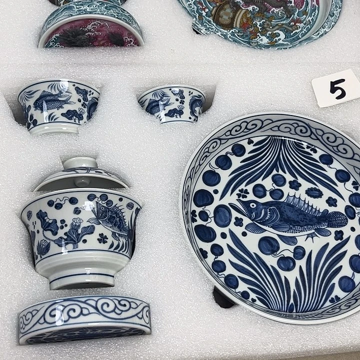 景德镇陶瓷茶具自用款