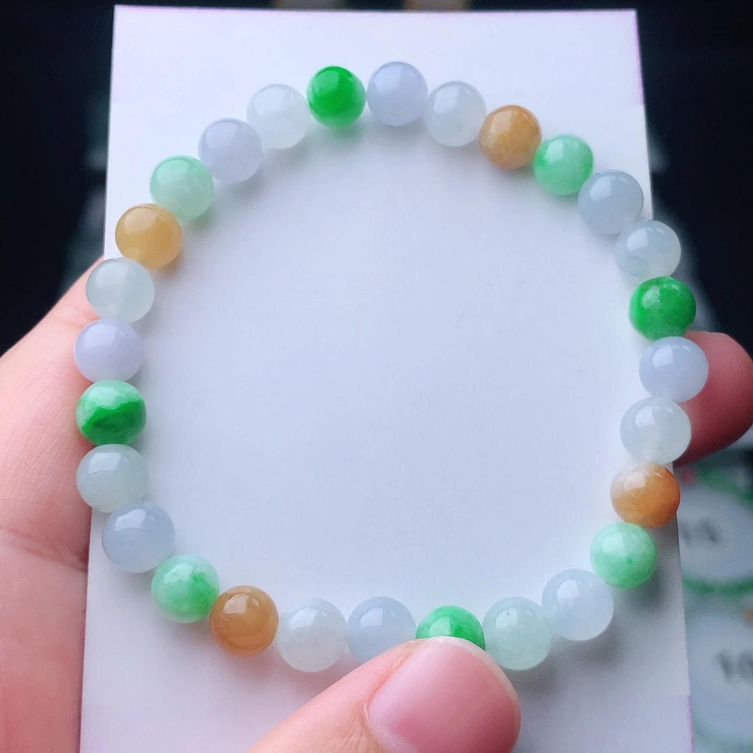 翡翠未镶嵌手链翡翠