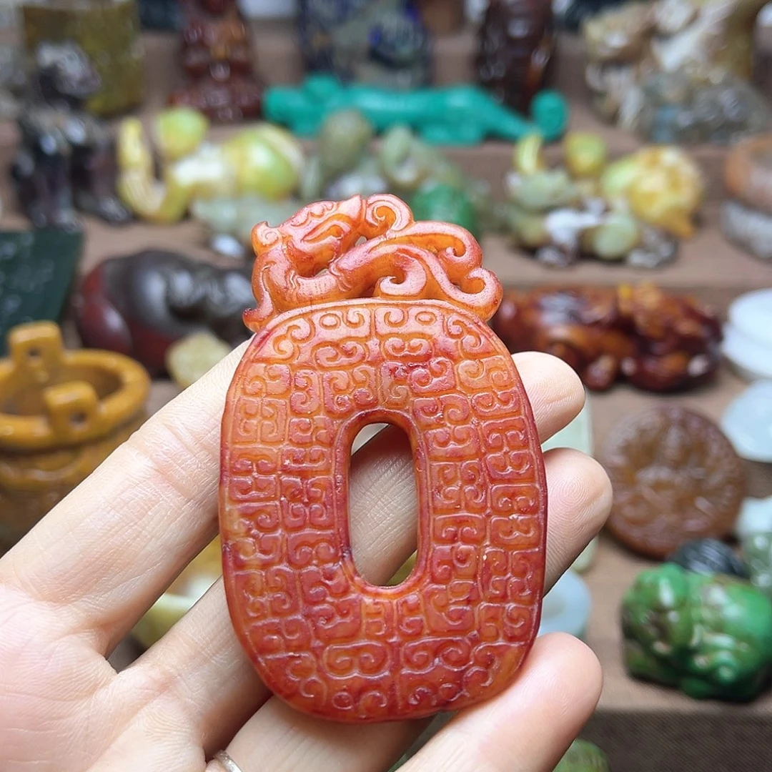 白玉菩提吊坠58。。