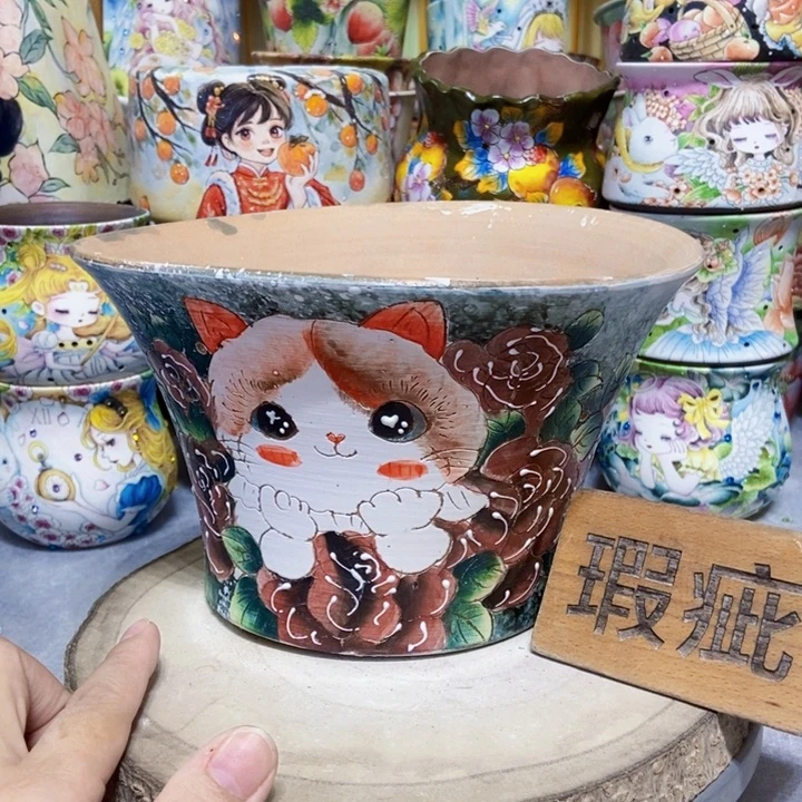 景德镇艺术手绘作品