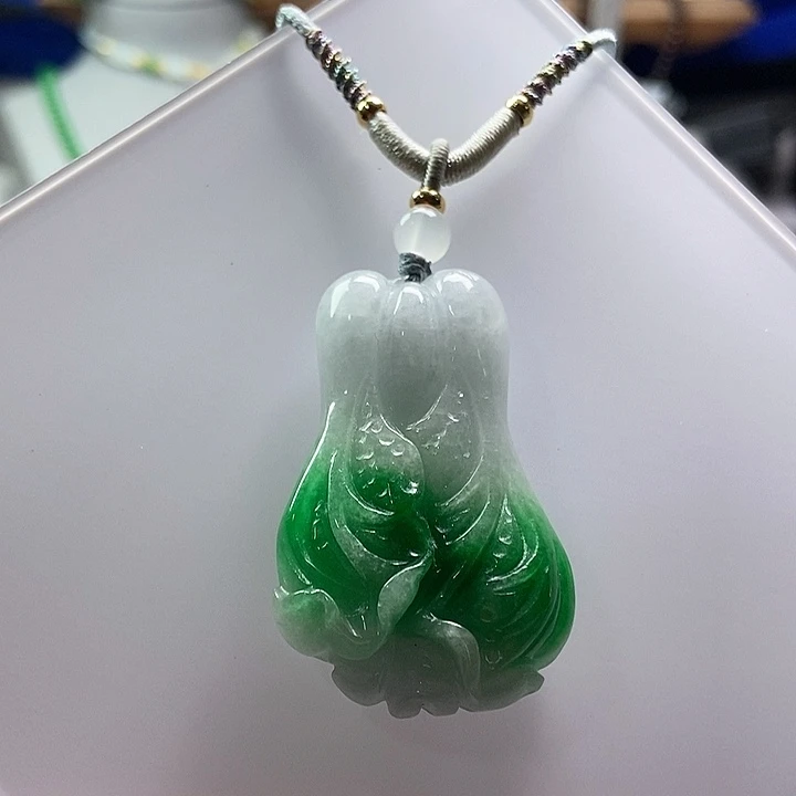 颈饰未镶嵌翡翠未镶嵌翡翠（赠链）