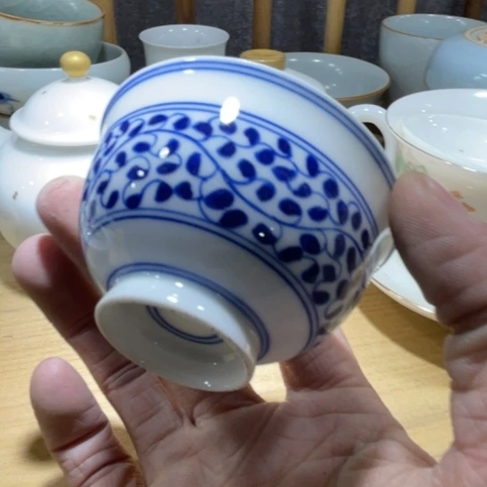 瓷片陶瓷手工胎手绘