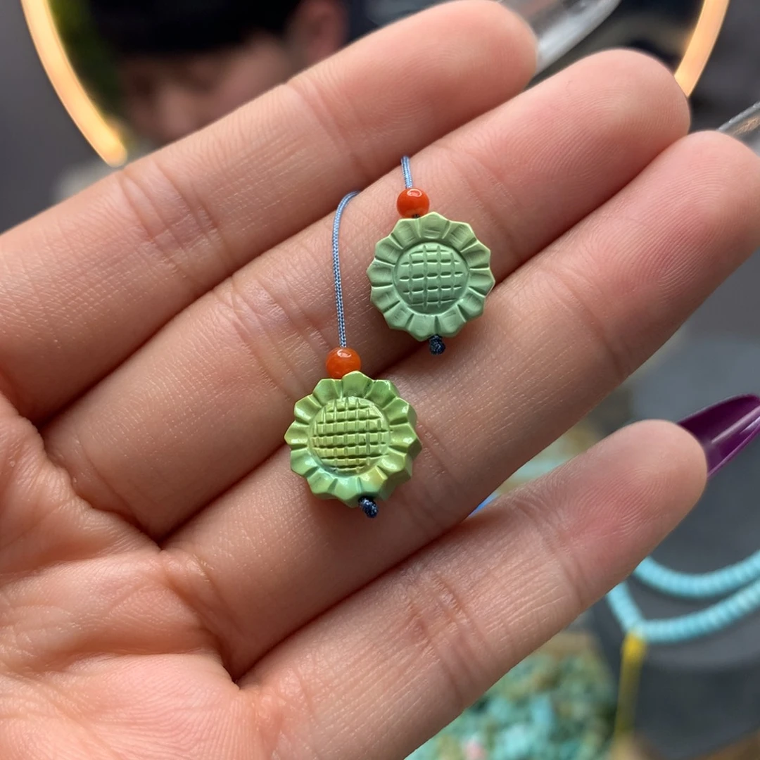 绿松石挂件未镶嵌