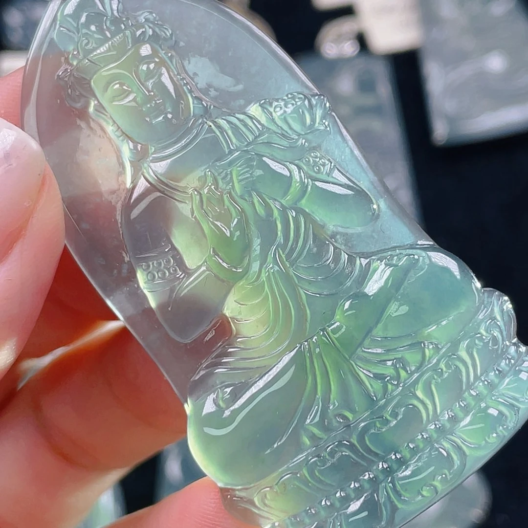 颈饰未镶嵌翡翠18，