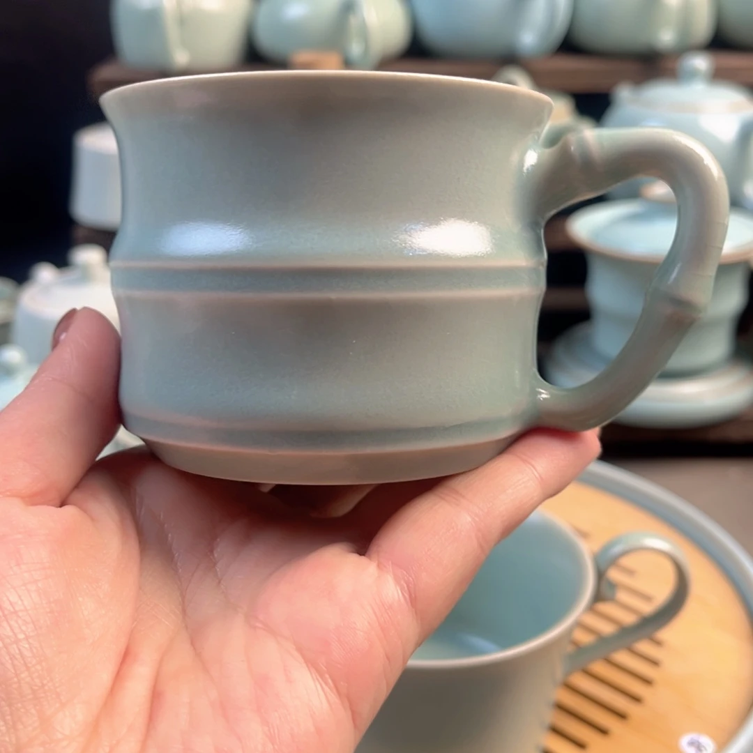 陶摆件瓷访谈等多种方式的宣传和