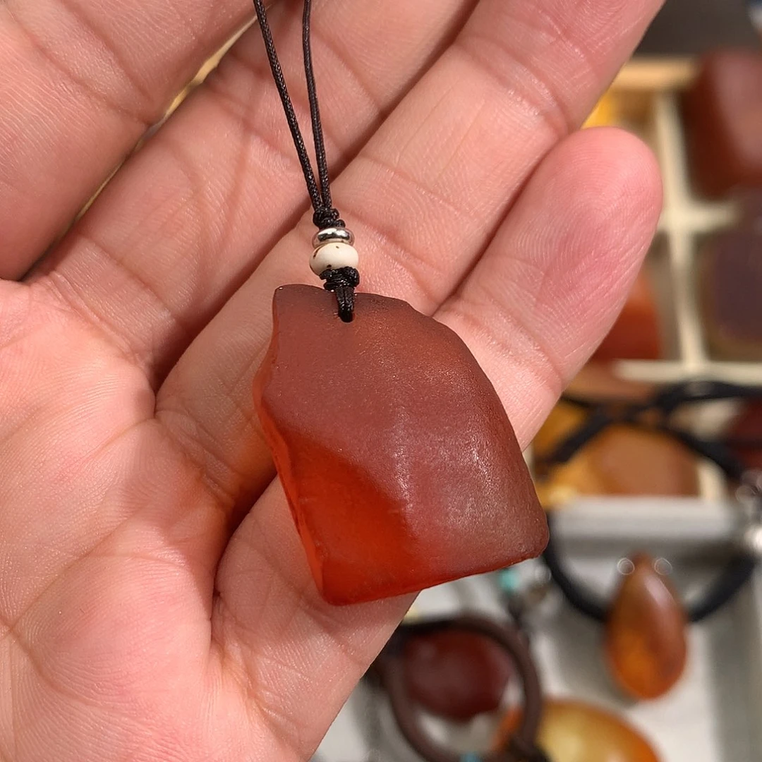 蜜蜡裸石未镶嵌你