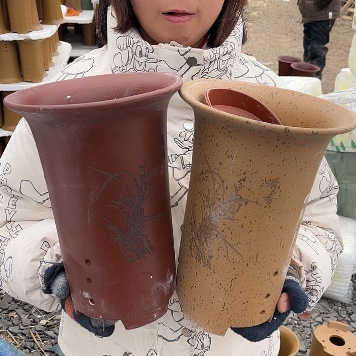 宜兴紫砂精品花盆