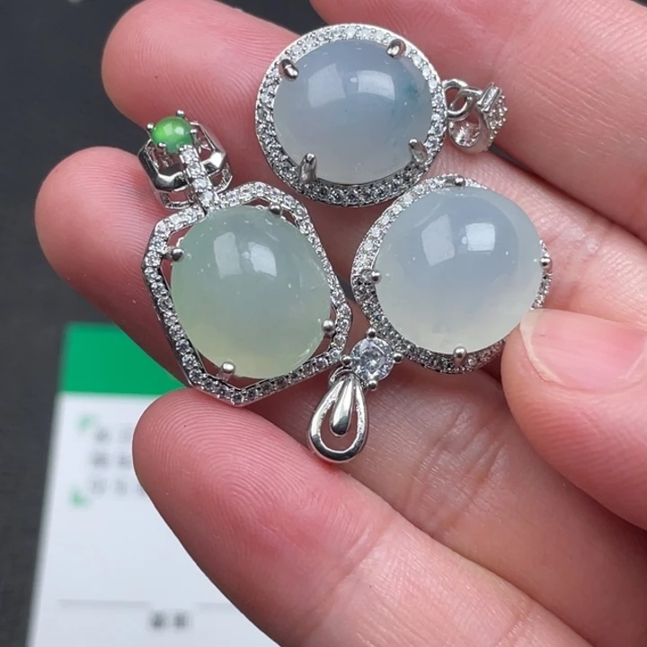 翡翠未镶嵌戒指缅甸天然翡翠