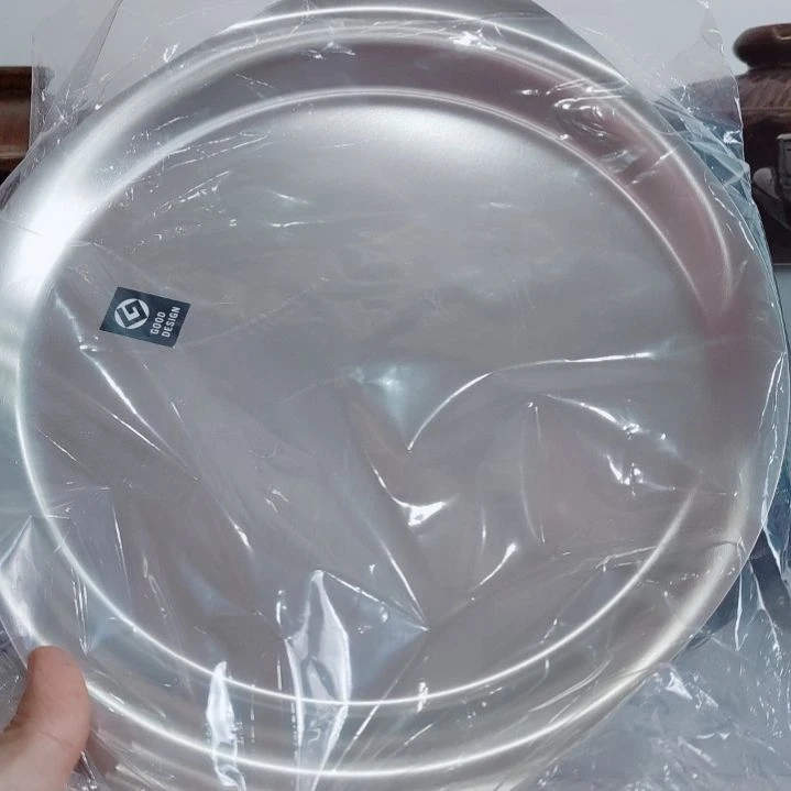 不锈钢柳宗理盘子大号