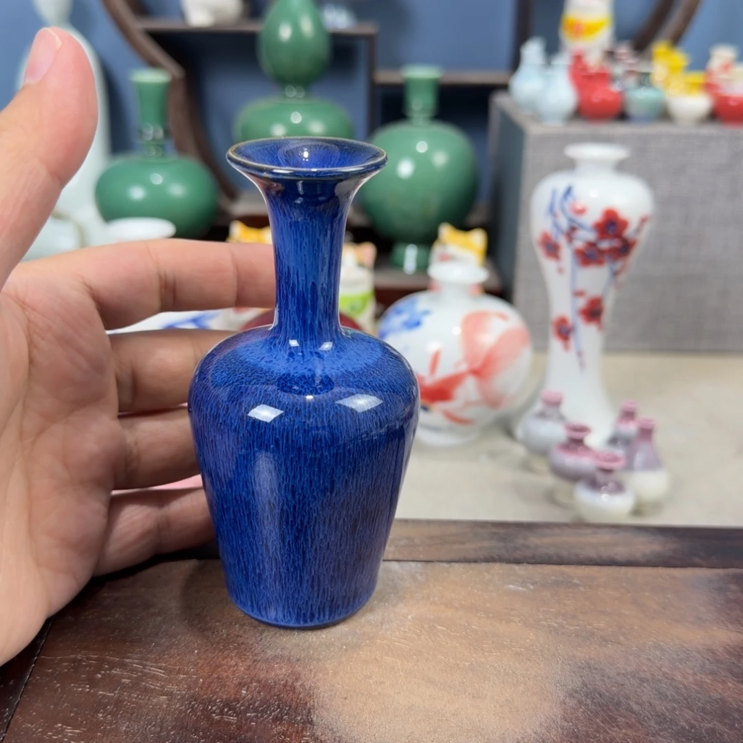 陶瓷手工小花器摆件