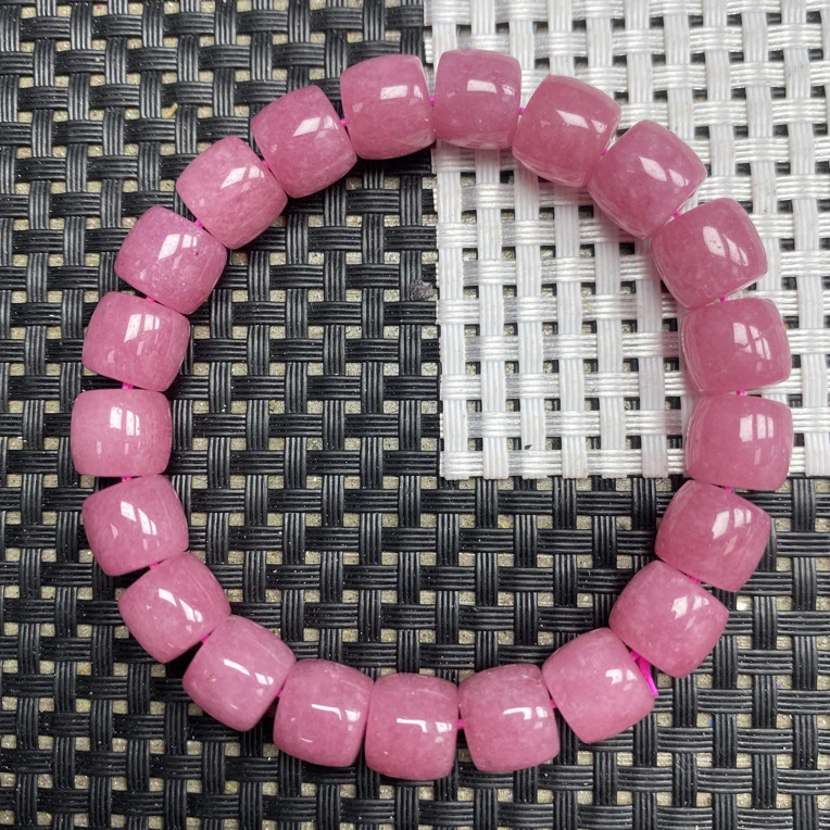 粉色10mm直切手串584