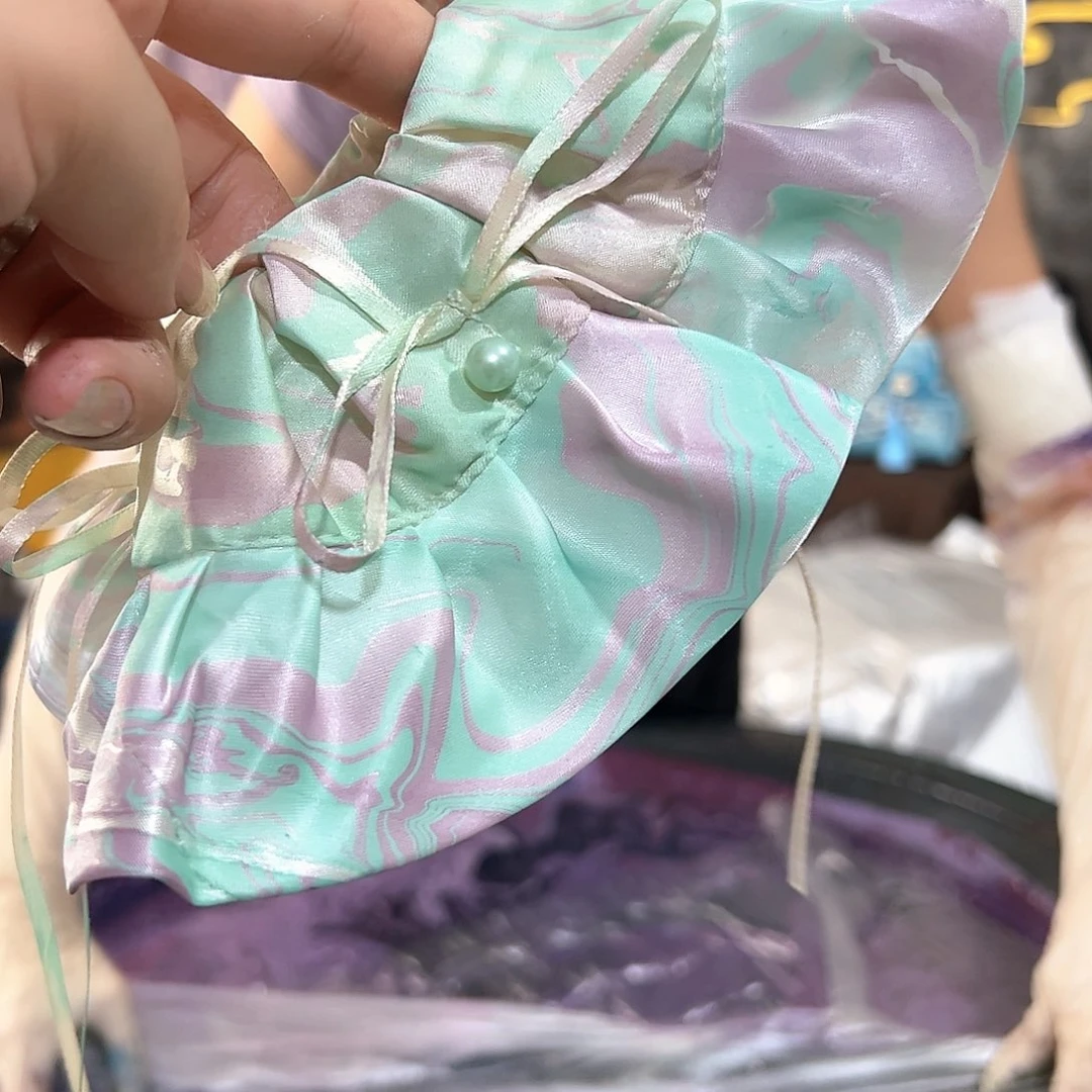 654芭蕾发圈鸢尾花