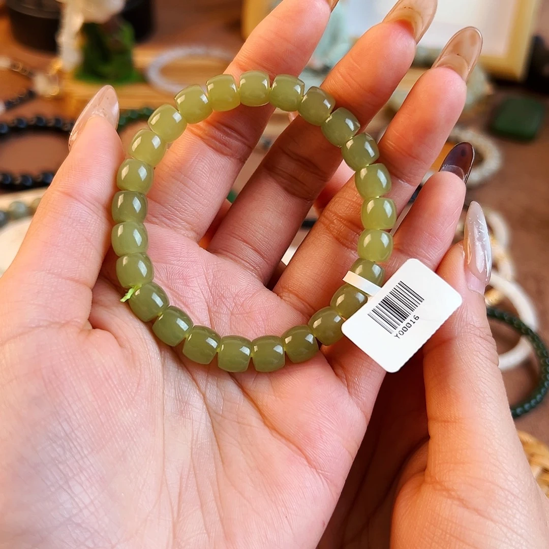 和田玉未镶嵌手串