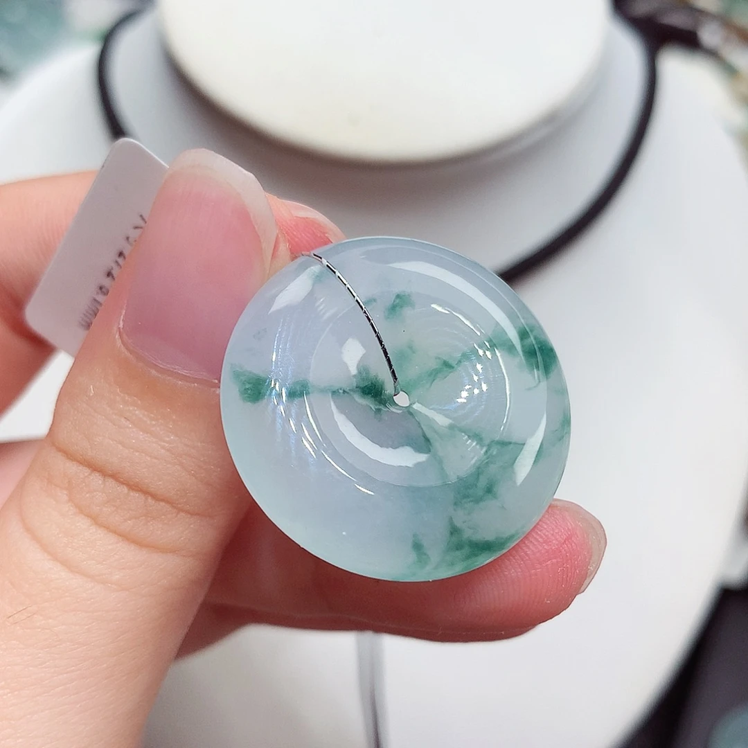 颈饰未镶嵌翡翠翡翠58，27.2/6.1