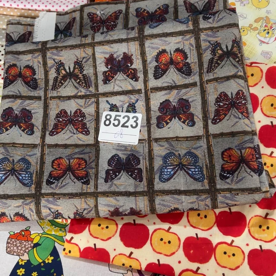 红***桃棉福利.0.8米价纯棉14安帆布1.1宽果子块