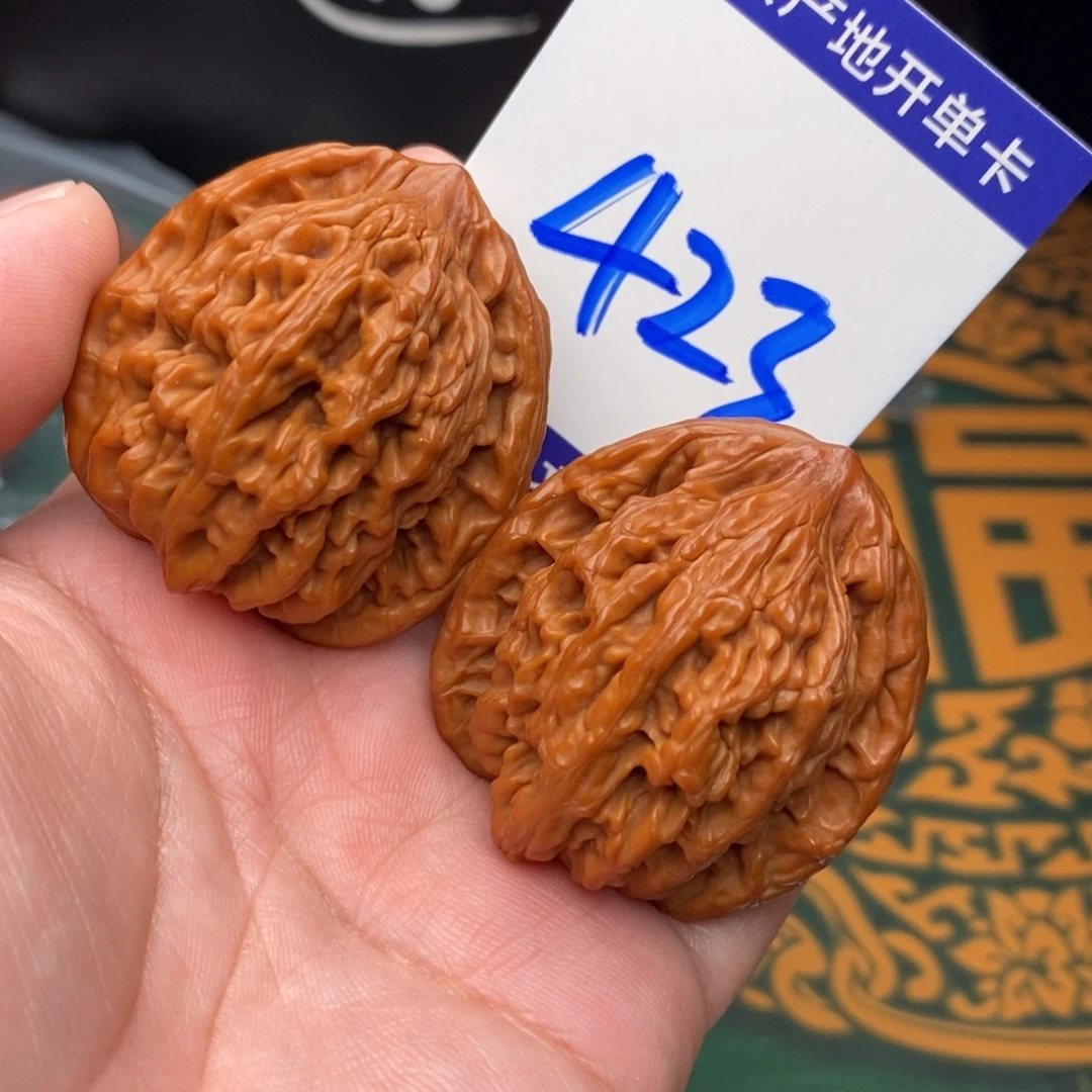 把件文玩核桃虎头42