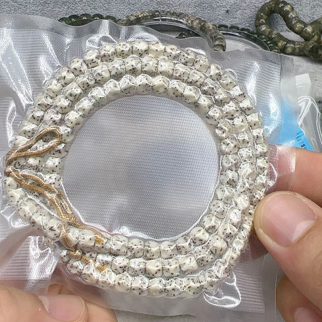 星月菩提手串13尽头半臂河豚星月108-65无相