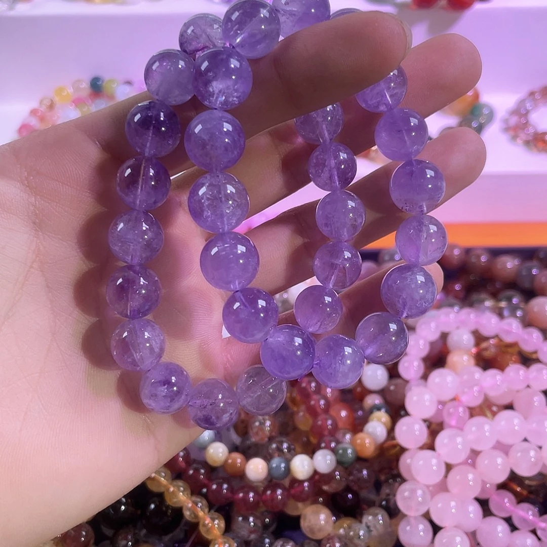未镶嵌水晶手串天然水晶