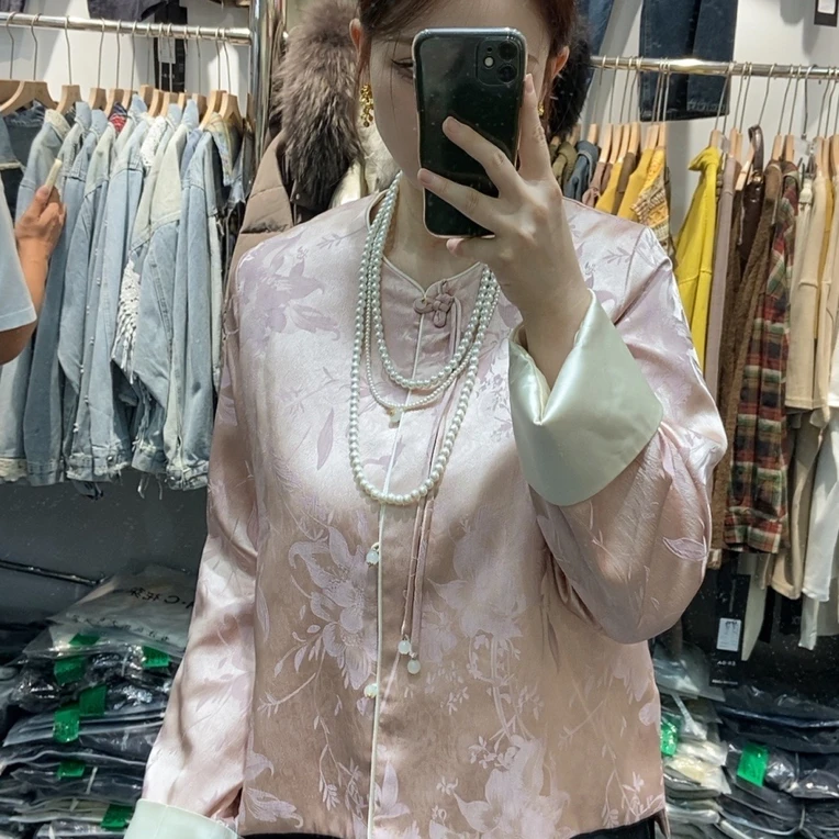 新中式提花外套（福利款不退换看好拍哦）