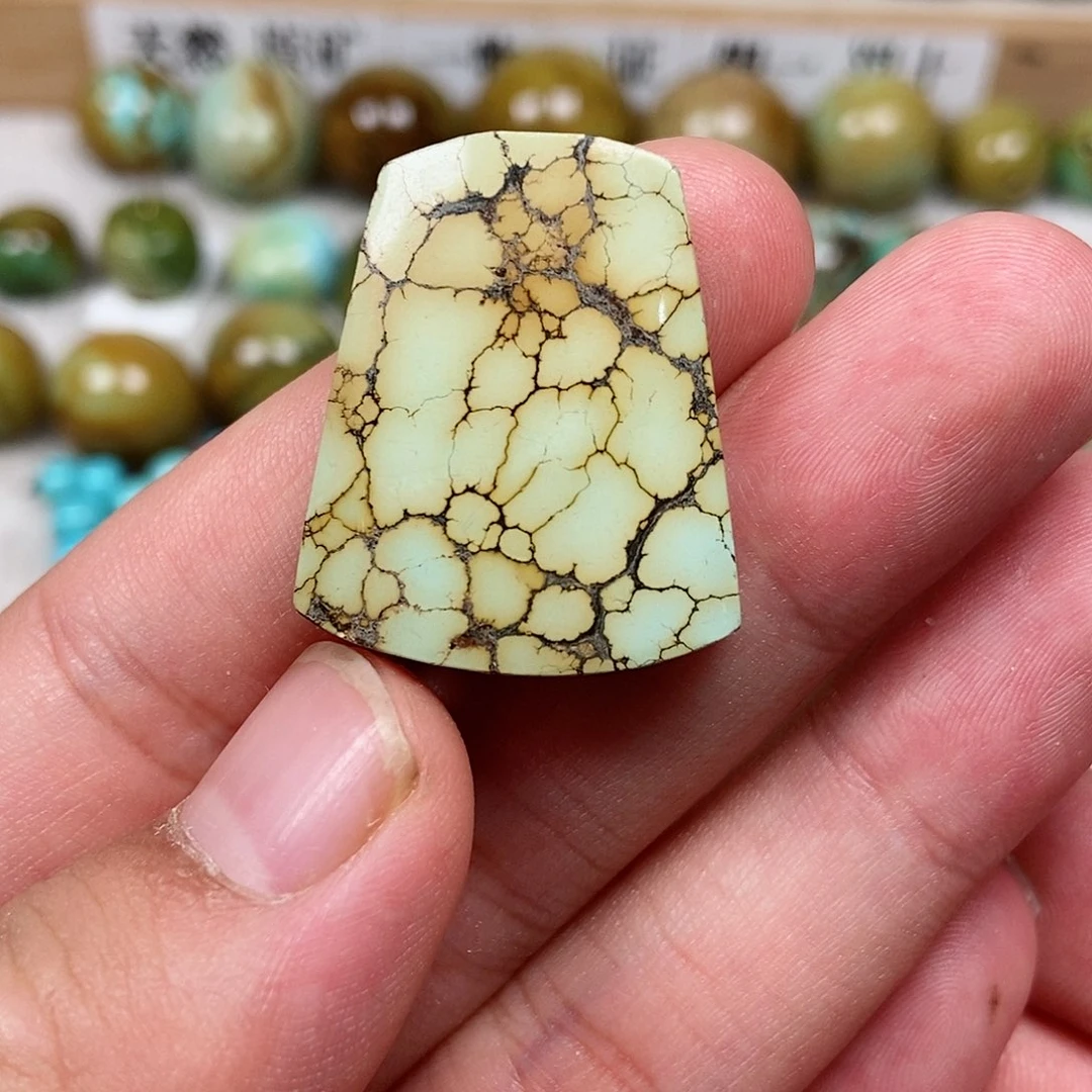 未镶嵌绿松石珠宝半成品