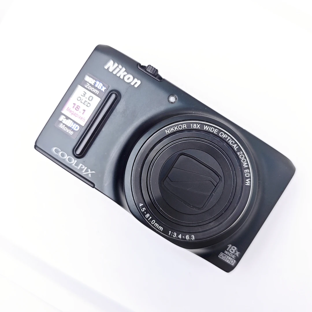 95新 Nikon/尼康 s9400长焦1810万像素18倍变焦 高端卡片机 蓝色