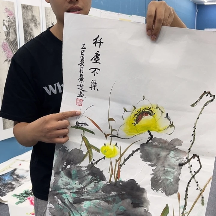 国画手绘国画欣赏一下