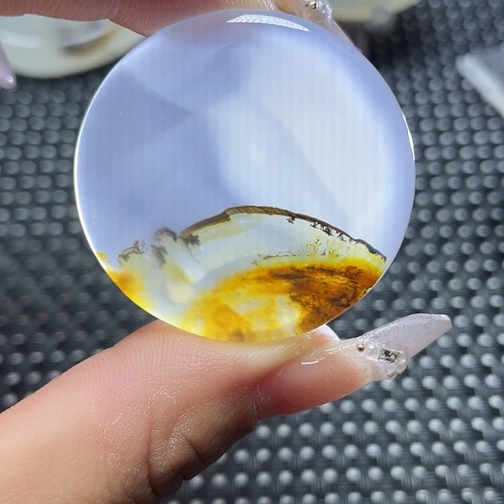 未镶嵌玛瑙/玉髓珠宝半成品