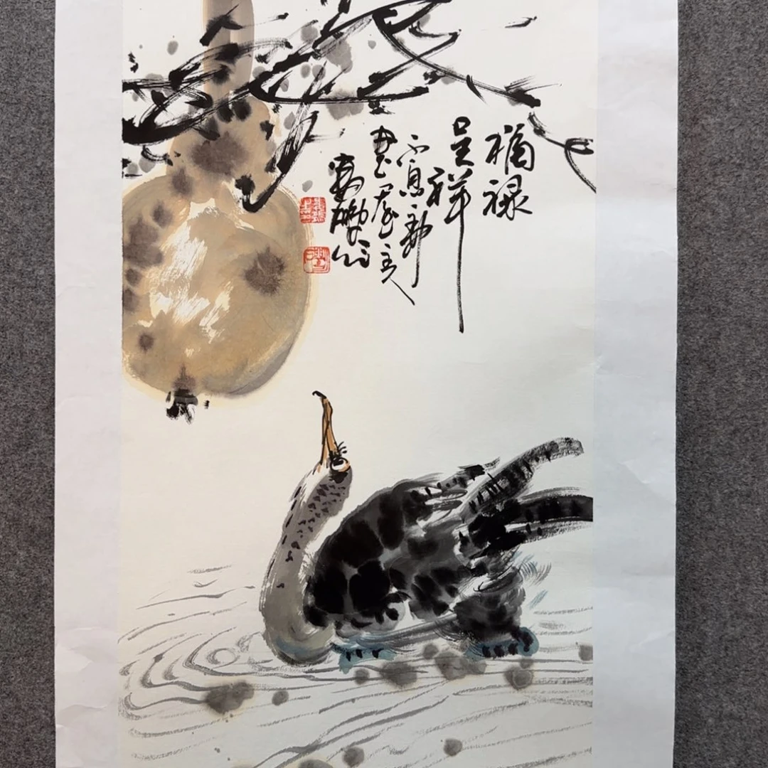 国画娄鹏老师手绘作品