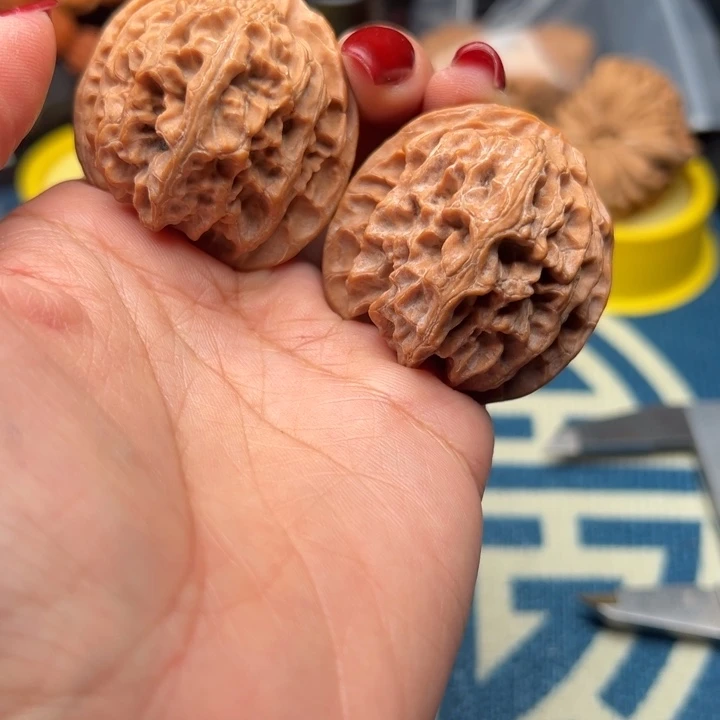 桃核吊坠文玩苹果园