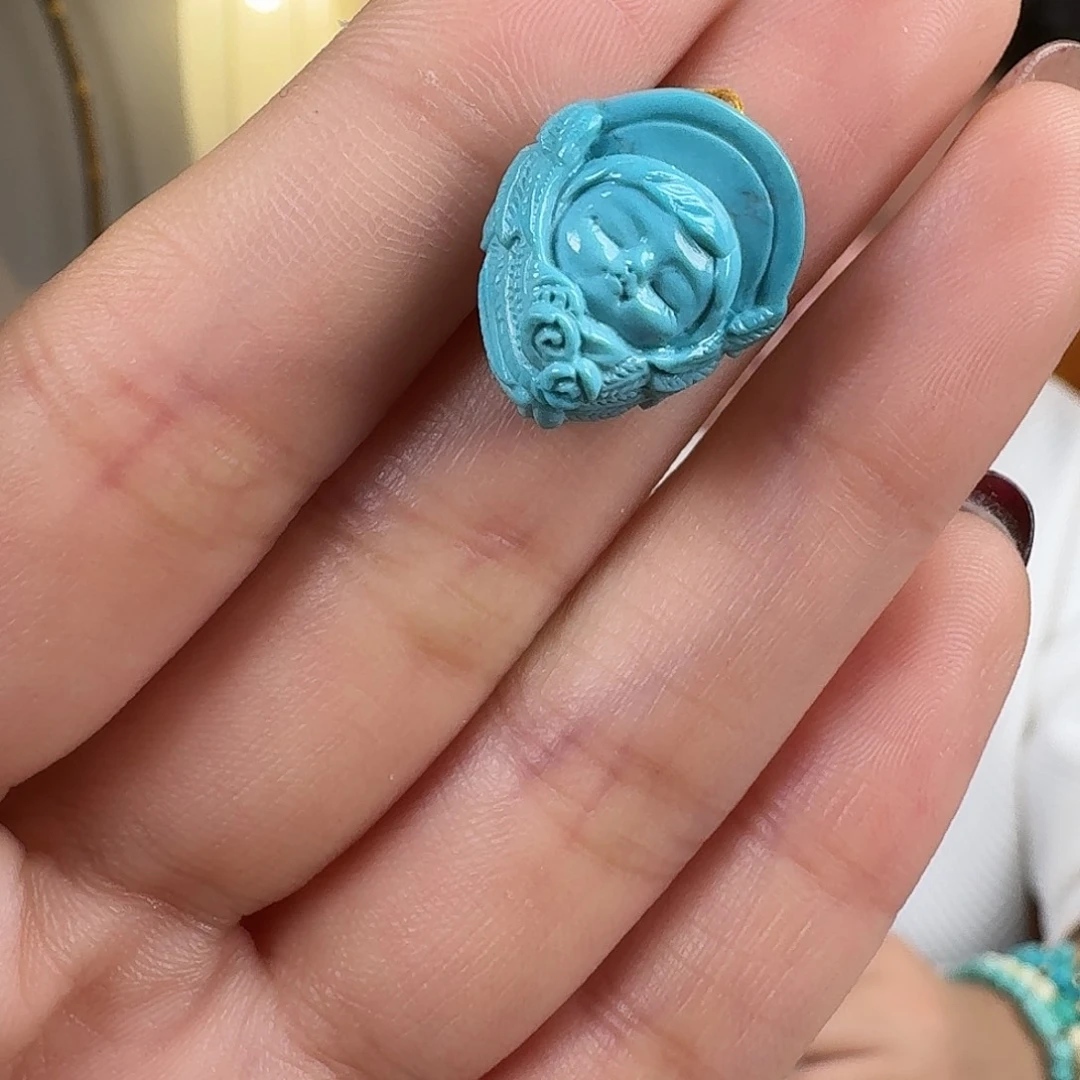 绿松石未镶嵌珠宝奇石