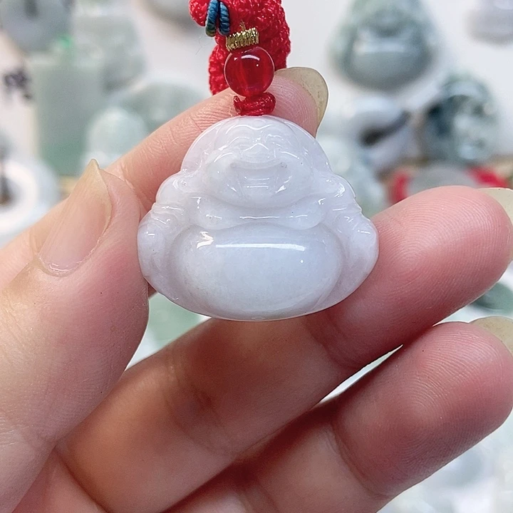 颈饰未镶嵌翡翠佛公