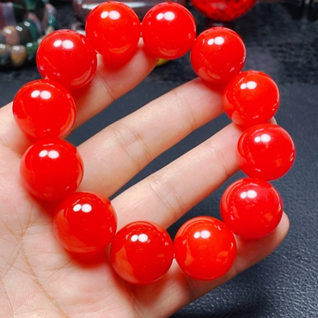 【闪购商品】玛瑙/玉髓手链未镶嵌红景天20