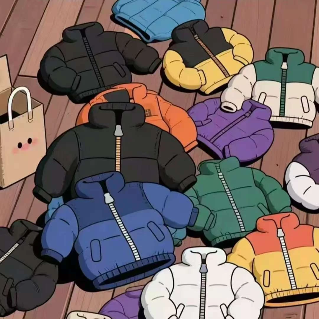 25年冬季新款时尚男女同款立领休闲拼接情侣羽绒衣my-0341