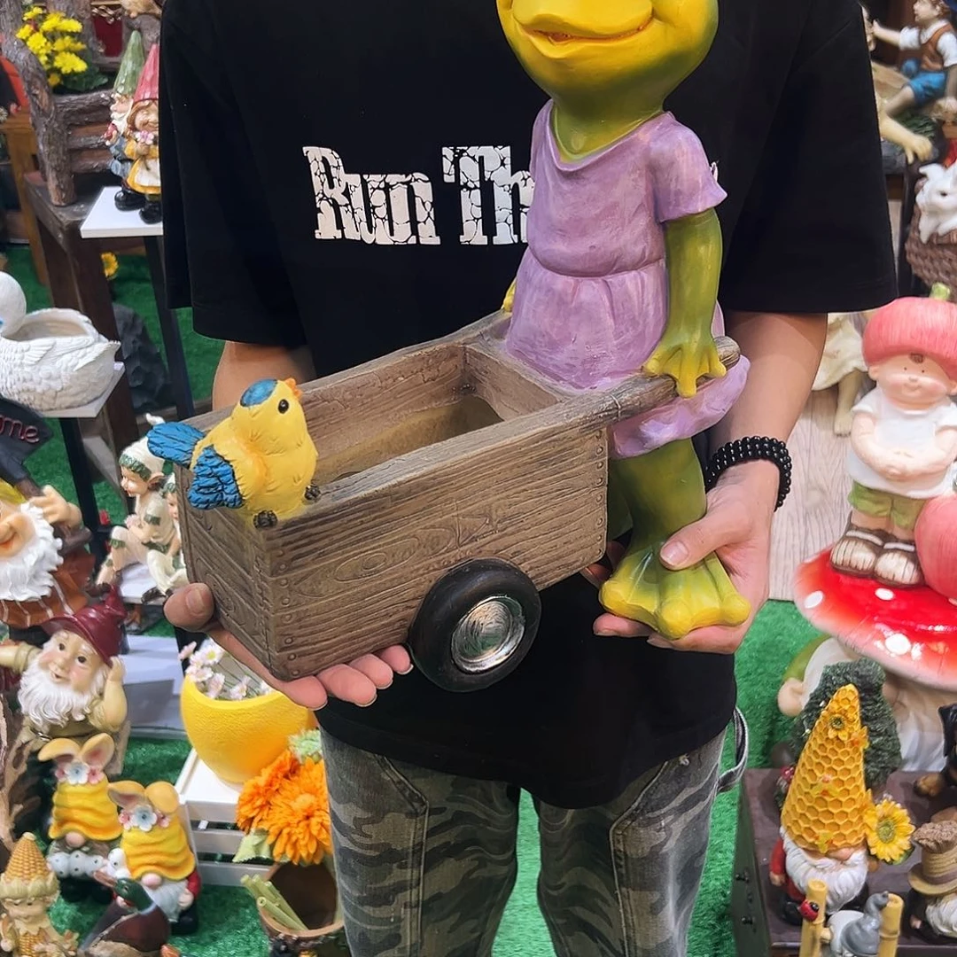 摆件花园摆件红红火火