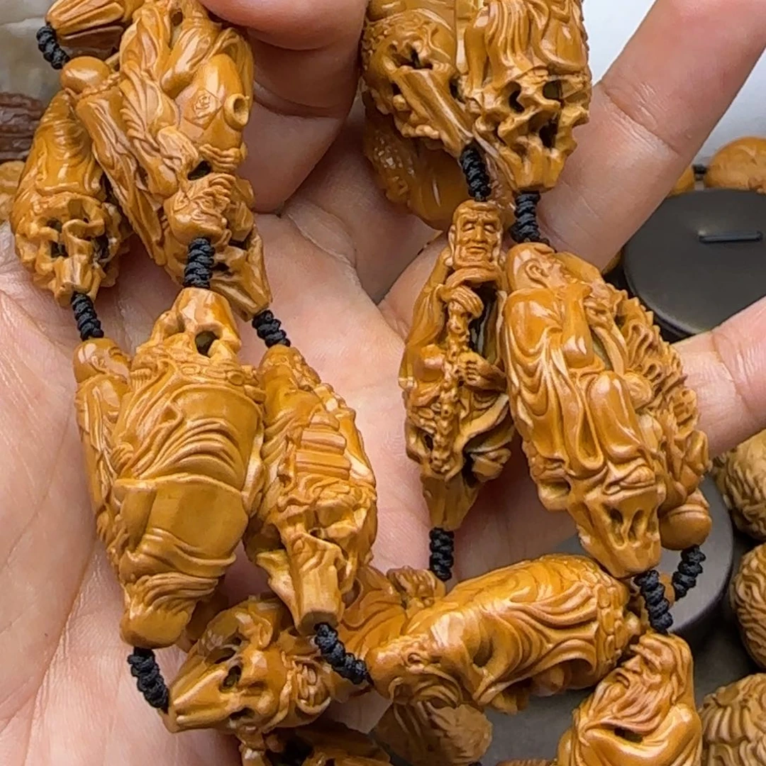 橄榄核手串木***石橄榄橄榄