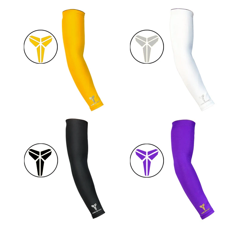 科比护臂球星篮球护手肘高弹力篮球袜配套球场炫酷护具科比护手臂