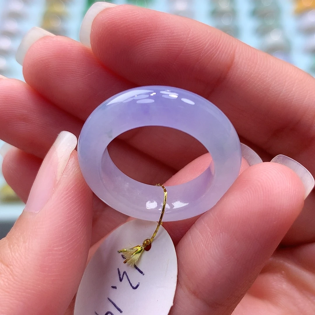 未镶嵌戒指翡翠1314圈