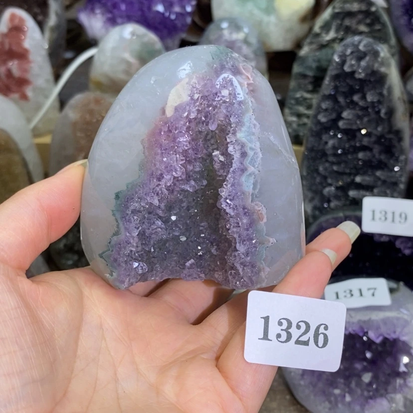【闪购商品】未镶嵌大型摆件（非配饰）紫晶