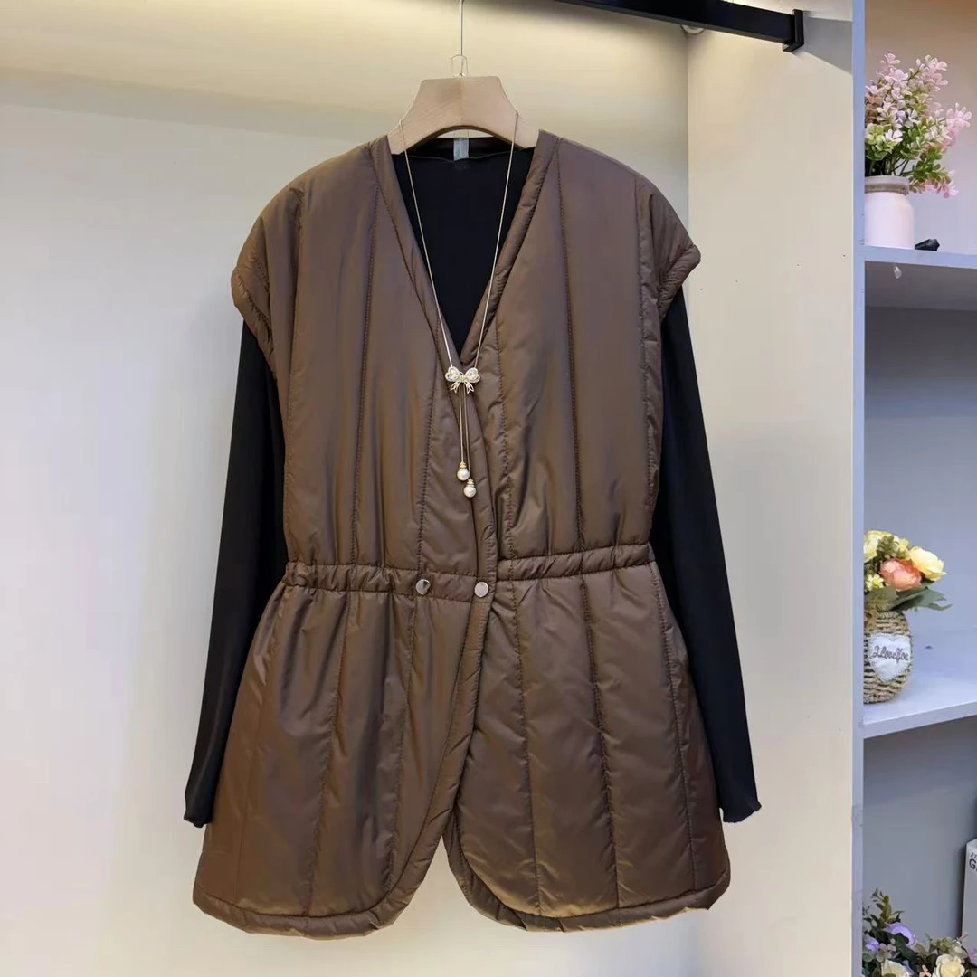 2025年秋冬新款高品质气质高雅时尚马甲