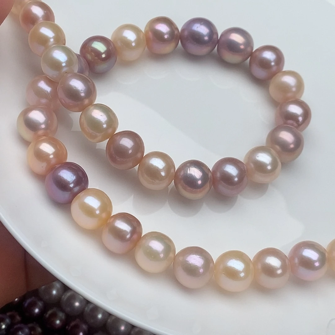 淡水珍珠颈饰银S925镶嵌