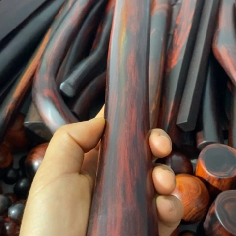 木明***心大红酸枝交织黄檀