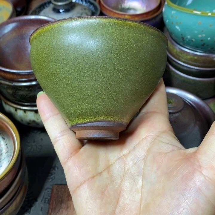 四***月茶盏建阳建盏微瑕柴烧