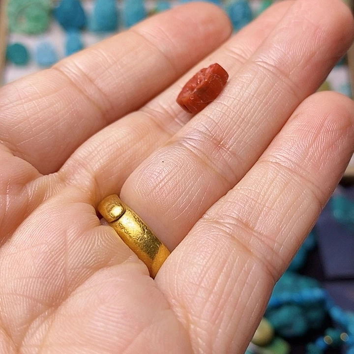 梅***妖南红玛瑙未镶嵌颈饰